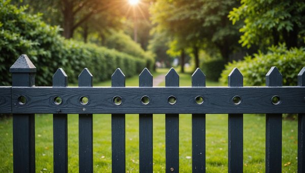 Les clés d'une clôture composite résistante et esthétique